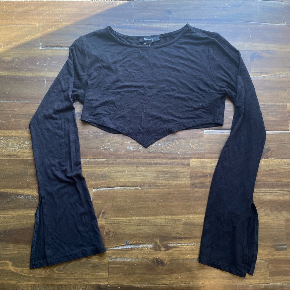 Forever 21 Women’s Crop Long Sleeve